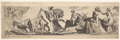 Bacchanaal door Pierre Brebiette