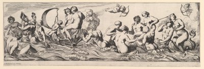 Bacchanaal, 17e eeuw door Pierre Brebiette