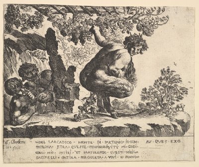 Geboorte van de Satyrs door Pierre Brebiette