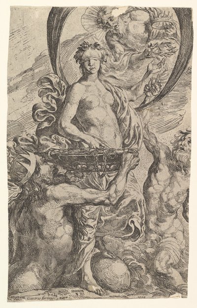 Jupiter, Pluto en Neptunus Bieden hun Rijkdommen aan Fortuna aan door Pierre Brebiette