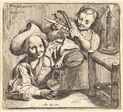 De Herberg van de Kleine Meisjes door Pierre Brebiette