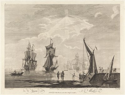 Middag door Pierre Charles Canot