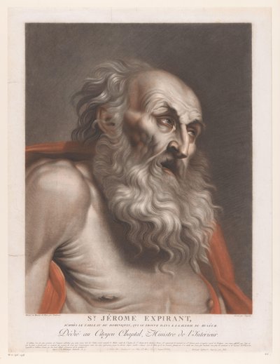 Heilige Hieronymus door Pierre Charles Coqueret