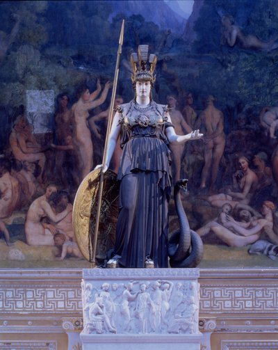 Minerva door Pierre Charles Simart