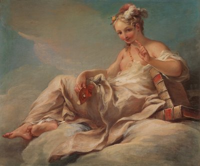 Komedie, ca. 1736 door Pierre Charles Tremolieres