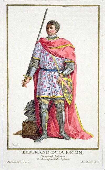Bertrand du Guesclin (1320-80) uit 