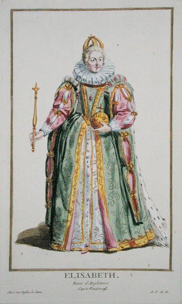 Elizabeth I (1530-1603) uit 