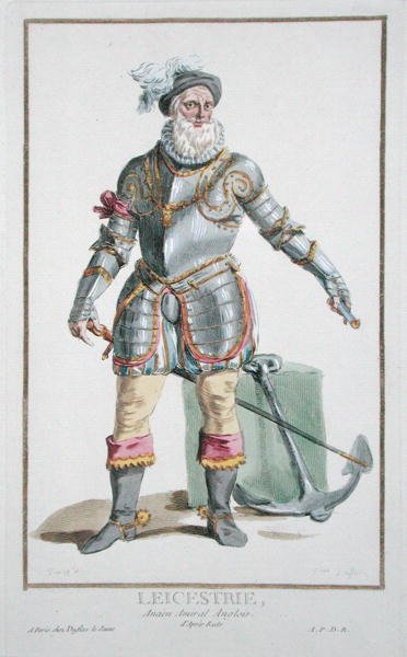 Robert Dudley (1533-88) graaf van Leicester uit 