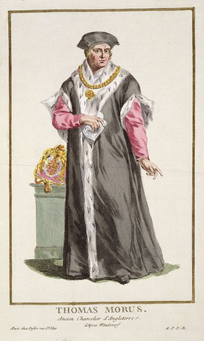 Sir Thomas More (1478-1535) uit 