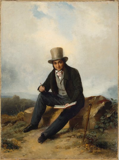 Portret van André Jolivard 1787-1851 door Pierre Duval Le Camus