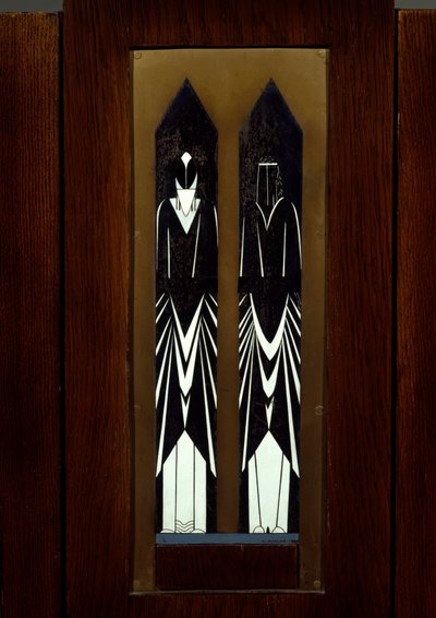 Art Nouveau: steunmeubel door Pierre E. Legrain
