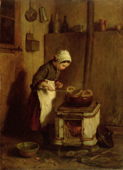De kleine huisbewaarder door Pierre Edouard Frere