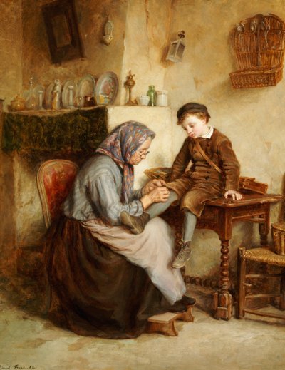 Versleten door Pierre Edouard Frere