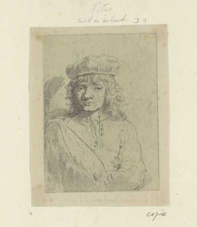 Portret van Titus door Pierre François Basan (workshop of)