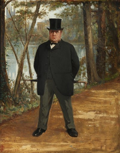 John Edward Henderson door Pierre François Joseph Tonneau