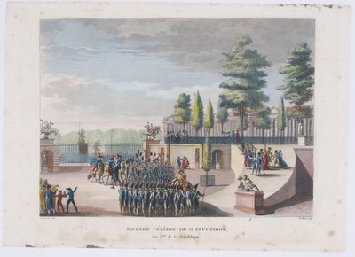 De Staatsgreep van 18 Fructidor, Jaar V, 1804 door Pierre Gabriel Berthault