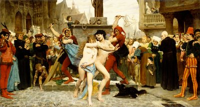 De Kwelling van de Overspeligen door Pierre Garnier