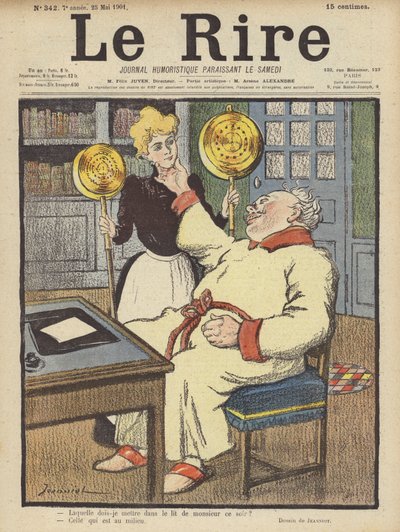 Illustratie voor Le Rire door Pierre Georges Jeanniot
