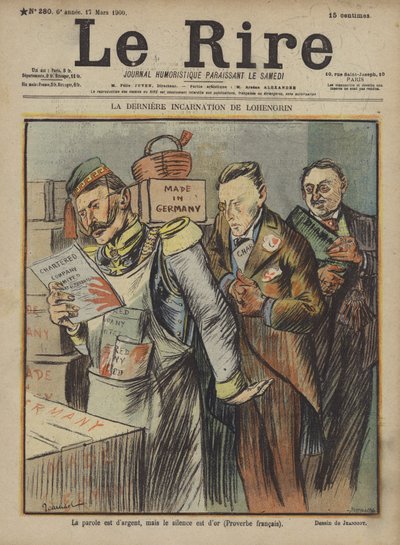 Illustratie voor Le Rire door Pierre Georges Jeanniot