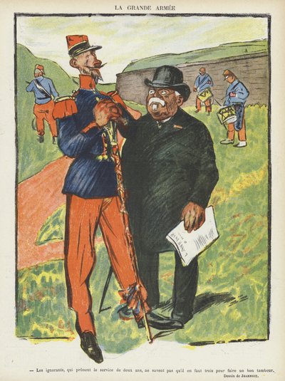Illustratie voor Le Rire door Pierre Georges Jeanniot