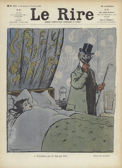 Illustratie voor Le Rire door Pierre Georges Jeanniot