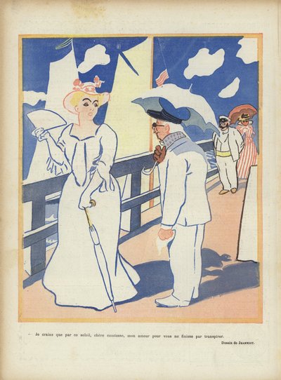 Illustratie voor Le Rire door Pierre Georges Jeanniot