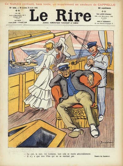 Illustratie voor Le Rire door Pierre Georges Jeanniot