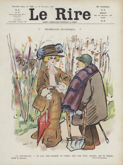 Illustratie voor Le Rire door Pierre Georges Jeanniot