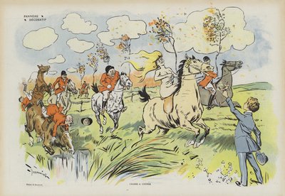 Illustratie voor Le Rire door Pierre Georges Jeanniot