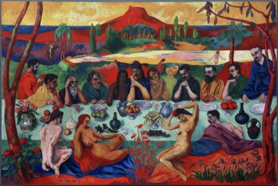 Hommage aan Gauguin door Pierre Girieud