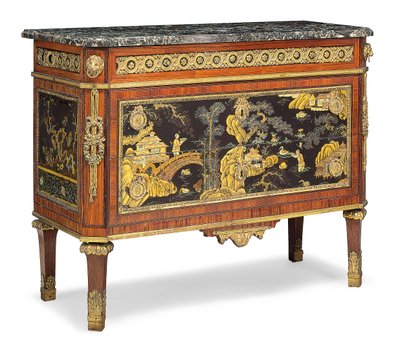 Louis XVI commode door Pierre Harry Mewesen