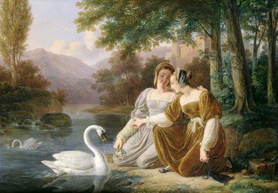 Chatelaines door Pierre Henri Revoil