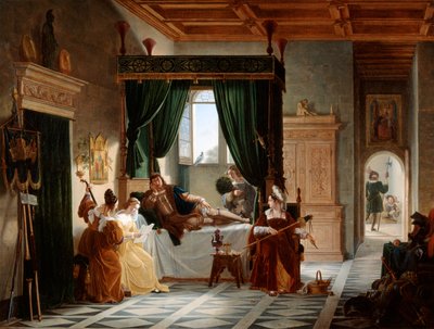 Het herstel van Bayard, ca. 1796-1842 door Pierre Henri Revoil