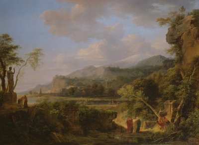 Cicero ontdekt het graf van Archimedes, 1787 door Pierre Henri de Valenciennes