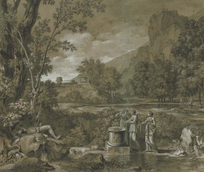 Klassiek Landschap door Pierre Henri de Valenciennes