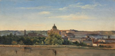 Uitzicht op Rome, ca. 1782-1784 door Pierre Henri de Valenciennes