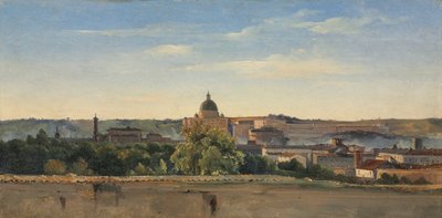 Uitzicht op Rome, ca. 1782-1784 door Pierre Henri de Valenciennes