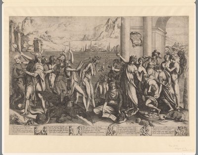 Allegorie op de beeldhouwkunst door Pierre II Biard