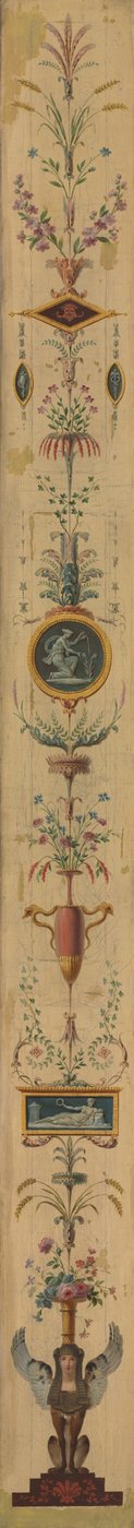 Decoratief paneel door Pierre II Rousseau