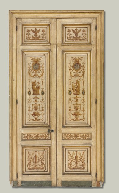 Dubbelbladige deur door Pierre II Rousseau