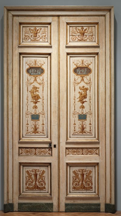 Dubbelbladige deuren, 1790s door Pierre II Rousseau