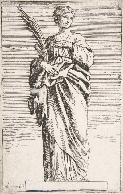 Staande Vrouwelijke Figuur door Pierre Ignace Parrocel