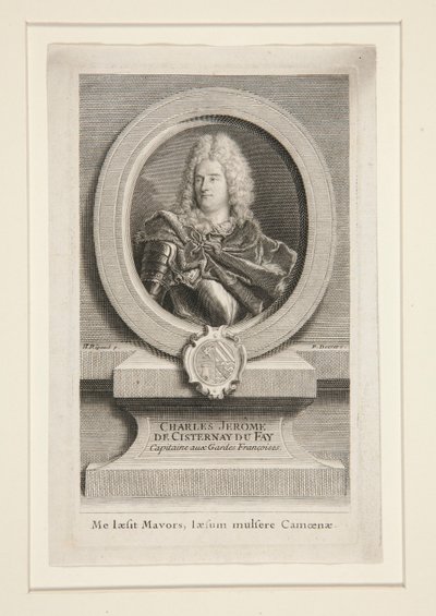 Charles Jérôme de Cisternay du Fay (1662-1723) door Pierre Imbert Drevet