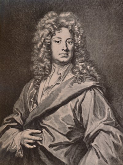 Charles Montagu, 1e Graaf van Halifax, Engels dichter en politicus, begin 18e eeuw 1894 door Pierre Imbert Drevet