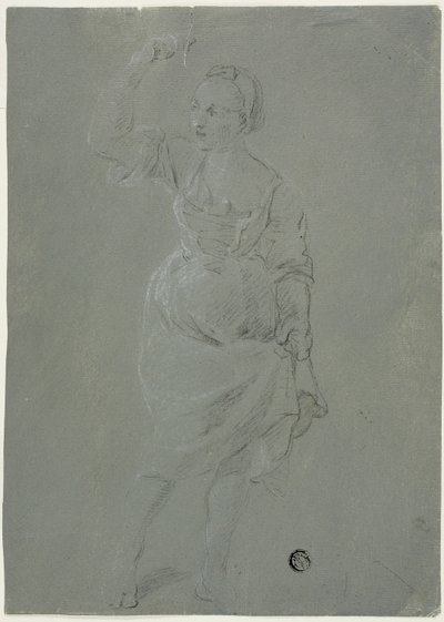 Dansende vrouw door Pierre Jacques Volaire