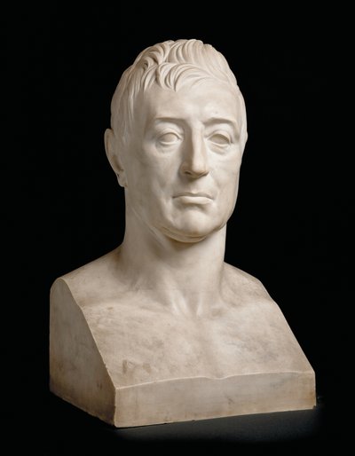 Buste van Marie-Joseph-Gilbert du Motier, markies de La Fayette door Pierre Jean David dAngers
