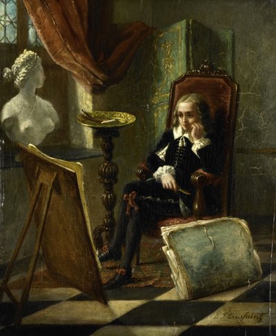 De jonge schilder door Pierre Joseph Toussaint