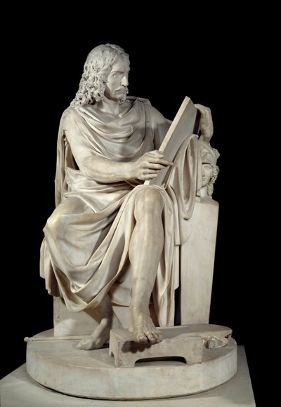 De Franse schilder Nicolas Poussin door Pierre Julien