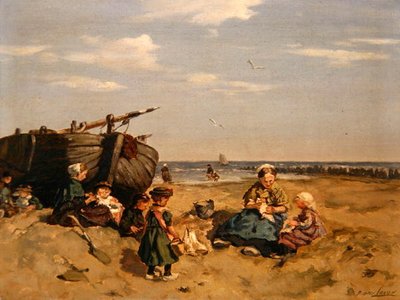 Aan Zee door Pierre Lacur