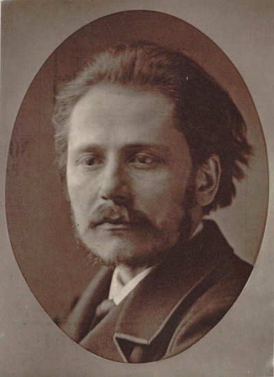 Portret van de componist Jules Massenet 1842-1912, 1877 door Pierre Lanith Petit